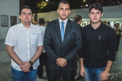 Josias Júnior, Valdemir Alves e Paulo Vitor Gadelha