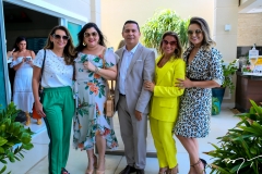 Márcia Travessoni, Viviane Almada, Carpegiane, Vanessa Queirós e Fabiola Fernandes