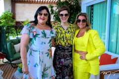 Viviane Almada, Paulinha Sampaio e Vanessa Queirós