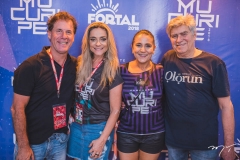Arthur e Célia Magalhães, Patrícia e Amarílio Macedo