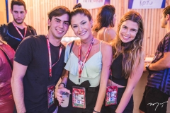 Bruno Machado, Celeste Loiola e Júlia Pinto