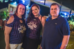 Isabel, Beatriz e Marcos Gomide