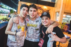 Luca Dias Branco, Vitor Hugo Miranda e Carlos Henrique Juasaba