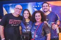 Ticiana Bassi, Ana Campos e Renan Bassi