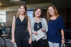Aline Telles, Cecília Lodi e Ticiana Rolim Queiroz