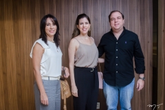 Suyabe Perre, Vladia Farias e Rodrigo Coelho