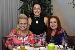 Excelsa Costa Lima, Denise Sanford e Cláudia Rebolças