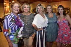 Lorena Fernandes, Vera Costa, Dani Cordeiro, Rima Bechaleni e Maria Inês Bovi