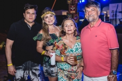 Adriano Barbosa, Camila Monteiro, Sandra Monteiro e Gothardo Monteiro