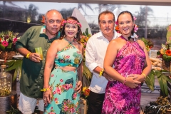 Fernando Crisóstomo, Márcia Crisóstomo, Eudes e Simone Ximenes
