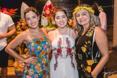Raquel Coelho, Stephanie e Jane Aguiar