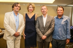 Jean-Philippe Pérol, Caroline Putnoki, Philippe Godefroit e Dionísio Barsi