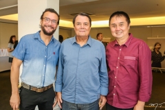 Léo Gondim, Dioíisio Barsi e Élcio Nagana