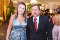 Ana Paula Benevides e Edmar Pinheiro