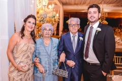 Diva e Rute Araripe, Afonso Saboia e Guilherme Bezerra