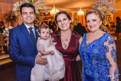 Yuri, Cris e Malu Vieira e Celene Pontes Vieira