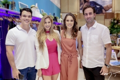 Luiz Marques, Nina Gruska, Daniela e Vitor Frota