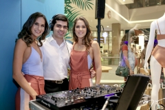 Marina Brasil, Pedro Garcia e Daniela Frota