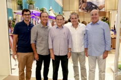 Vitor e Luis Claudio Brasil, Alfredo Costa, Ivan Bezerra e Silvio Frota