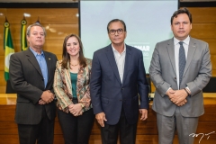 Ricardo Alban, Nicolle Barbosa, Beto Studart e Marcelo Neves