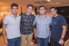 Michel Ferraz, Lucas Lobo, Vitor Cavalcante e Iago Moreira