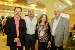 Carlos Fujita, Fernando Cirino, Roseane Medeiros e Carlos Prado