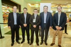 César Ribeiro, Sérgio Lopes, Marcos Albuquerque, Ricardo Cavalcante e Gean Franco