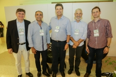 Herbert Melo, Marcos Vinícius, Marcos Oliveira, Lauro Martins e Germano Maia