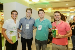 Igor Fernandes, Lucas Camilo, Vitor Cavalcante e Nilo Dourado