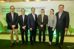 Gean Franco, Sérgio Resende, Beto Studart, Marcos Albuqueque, Águeda Muniz e Ricardo Cavalcante