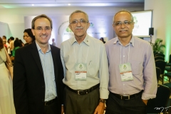 Sérgio Resende, Claudionor Araújo e Alan Sérgio