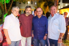 Chico Esteves, Totonho Laprovitera, Paulo Baeta e Chiquinho Aragão