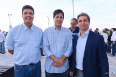 Marcos Oliveira, Daniel Furlani e Rômulo Soárez