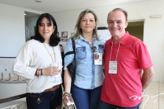 Karine Maia, Lidiane Araujo e Joel Filho