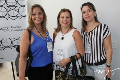 Milena Torres, Lucimeire Holanda e Danielle Araripe