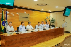José Carvalho, Renato Aragão, Chico Esteves, Beto Studart, Ricardo Cavalcante e Carlos Matos
