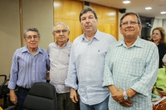 Vanildo Marcelo, Álvaro Correia, Heitor Studart e Bio Farias