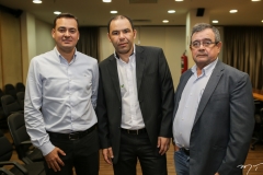 Daniel Lima, Rodinei Almeida e Luís Eduardo Barros