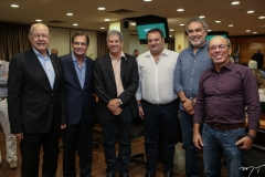 Luis Carlos Hauly, Beto Studart, Severino Neto, Patriolino Dias, Paulo Angeim e André Montenegro