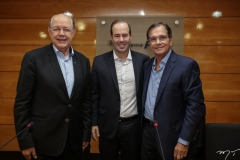 Luis Carlos Hauly,Cesar Ribeiro e Beto Studart