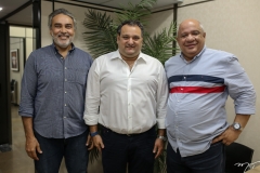 Paulo Angelim, Patriolino Dias e Pedro Alfredo