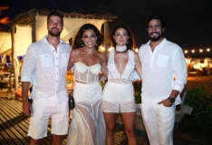 Carlos Eduardo Baptista, Juliana Paes, Thaila Ayala e Renato Góes