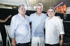 Cleber Cunha, André Figueiredo e Leonidas Cristino