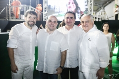 Élcio Batista, Roberto Cláudio, Leonidas Rodrigues e Odorico Monteiro