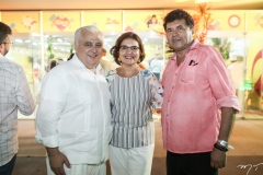 Odorico Monteiro, Ivana Barreto e Carlos Mesquita