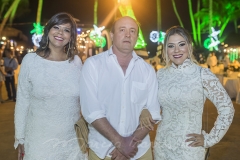 Cláudia Cavalcante, Pinheiro e Valéria Cavalcante