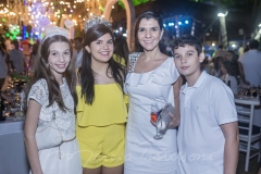 Letícia Correia, Marcelle Câmara, Janice Correia e Tiago Correia