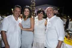 Ferruccio e Cristine Feitosa, Sâmia e Amarílio Cavalcante