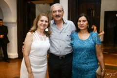 Liduína Fernandes, Valter e Francisca Cavalcante