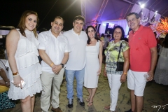 Ana Débora e Ubiratan Teixeira, Roberto e Anice Castro, Valdete e Ricardo Parente